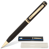Ручка шариковая BRAUBERG (БРАУБЕРГ) бизнес-класса "Aristocrat Black" ("Аристократ Блэк"), синяя